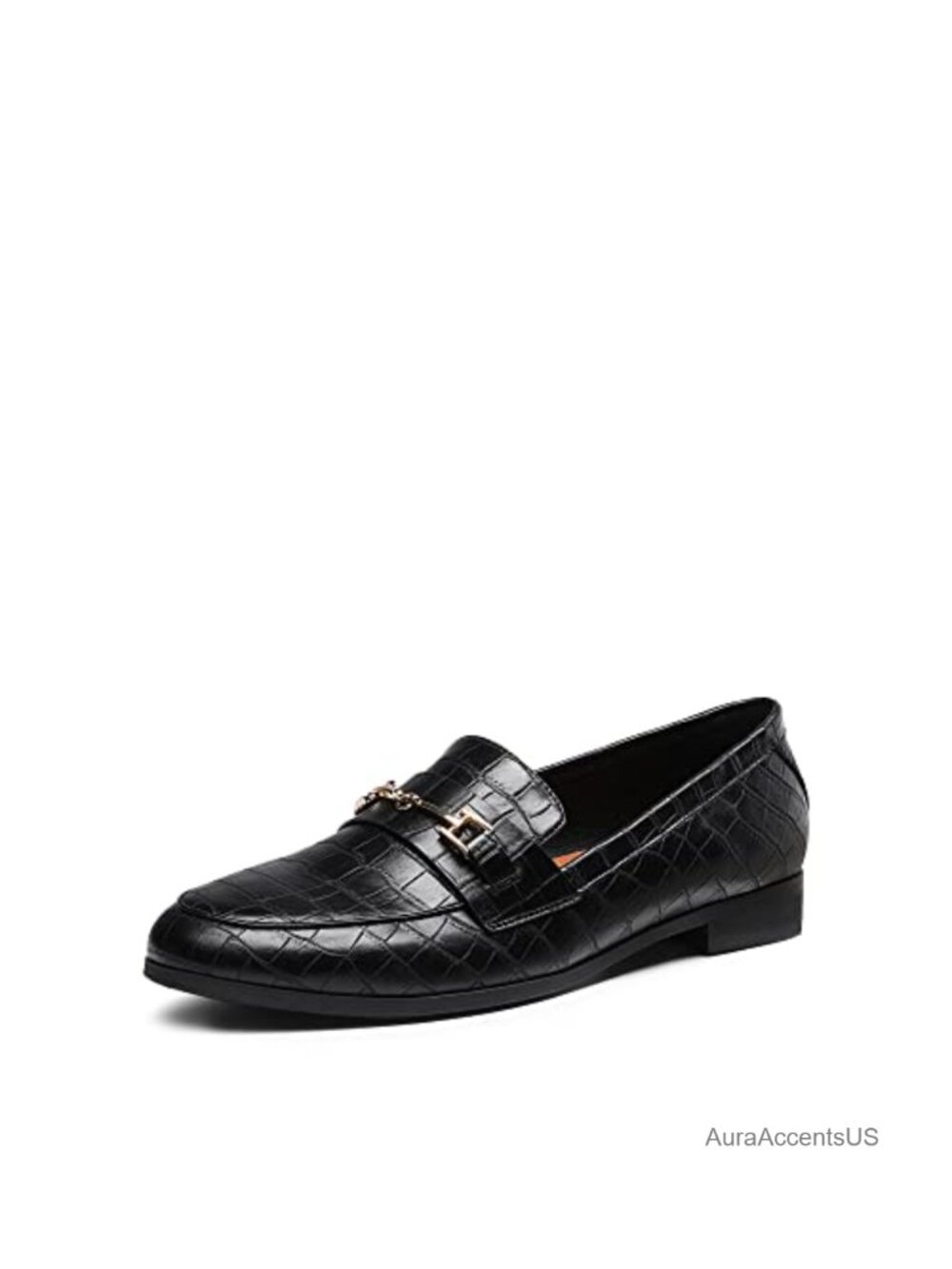 Women's PU Loafers Pointed Toe Slip-On Comfortable Dressy Shoes